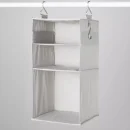 Hanging Fabric Storage Organizer Gray