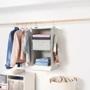 Hanging Fabric Storage Organizer Gray