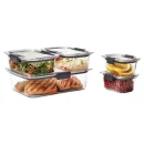 Rubbermaid 10pc Brilliance Leak Proof Food Storage Containers with Airtight Microwave & Freezer Safe