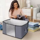 Maison 6 Pack Clothes Storage Bins Foldable Closet Organizers Storage Containers with Reinforced Handle