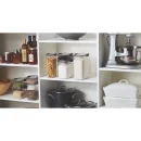 Rubbermaid 8pc Brilliance Pantry Food Storage Container Set: Clear, Dishwasher & Freezer Safe, 4 Containers with Lids