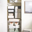 Hanging Fabric Storage Organizer Gray